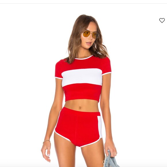 Alexis Terry Crop Tee Bond Eye - Picture 1 of 4